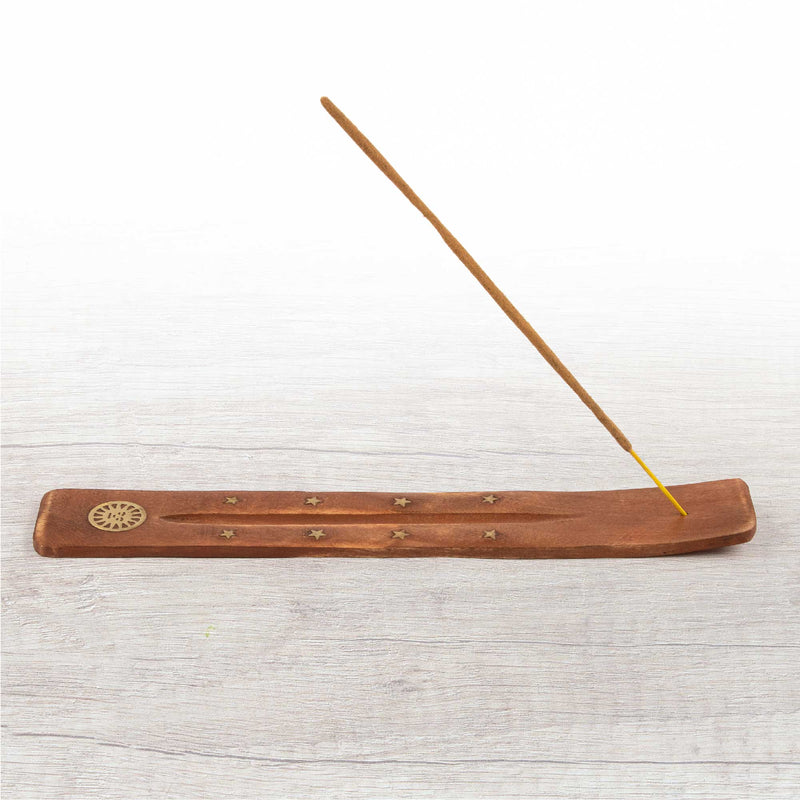 Sun Wooden incense Holder