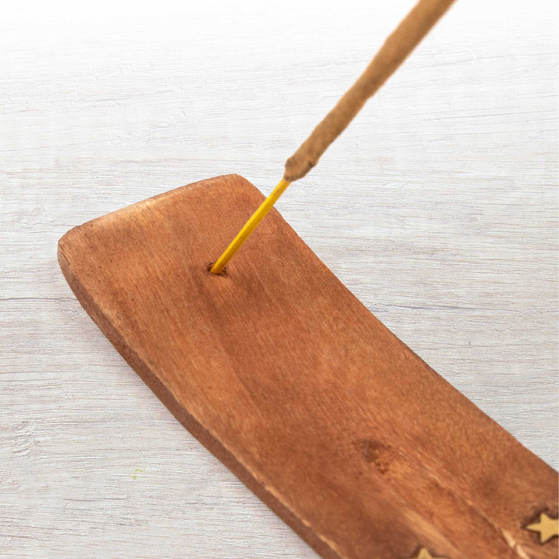 Ying/Yang Wooden Incense Holder