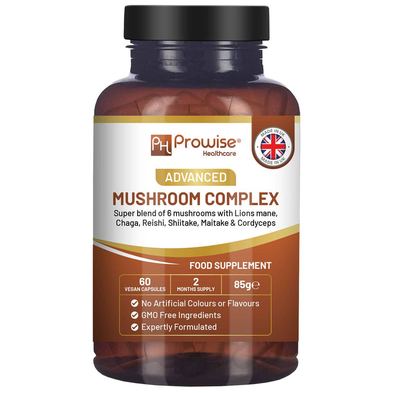 Advanced Mushroom Complex | A super blend of 6 Mushrooms 60