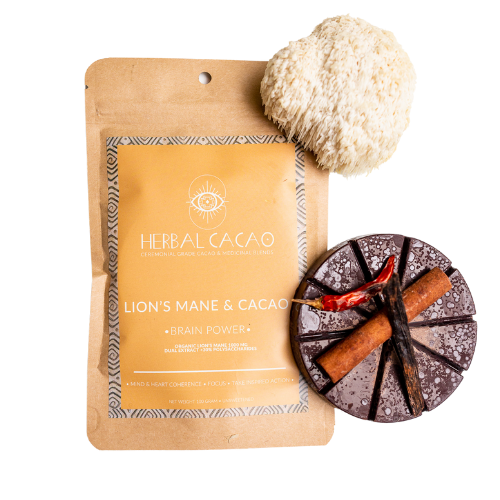 "Brain Power" Lion's Mane  & Cacao